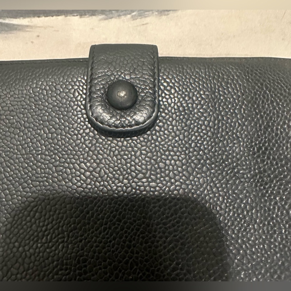 Vintage Chanel CC Timeless Caviar French Wallet - Picture 3 of 11